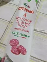 Mängden socker i Bocconcini di salame dolce di puro suino