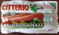 Mängden socker i Salchichas maxi