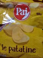 Mängden socker i Le patatine Pai