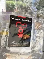 Mängden socker i Croquants de Cordes