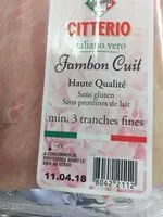 Mängden socker i Jambon cuit