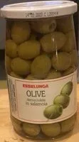 Mängden socker i olive denocciolate in salamoia