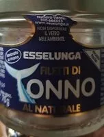 Mängden socker i Filetti di tonno al naturale