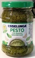 Mängden socker i Pesto con basilico Genovese dop