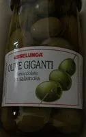 Mängden socker i Olive giganti
