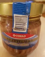 Mängden socker i Filetti di alici