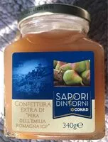 Mängden socker i Confiture de poire