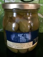 Mängden socker i Olives vertes entières La Bella Di Cerignola en saumure