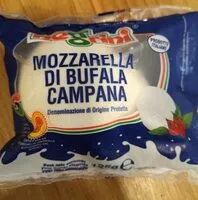 Mängden socker i Mozzarella di Bufala