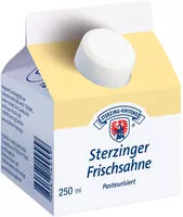 Mängden socker i Fresh pasteurised cream 'Vipiteno' - 250ml
