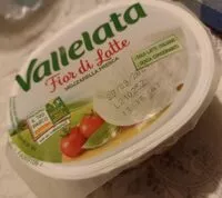 Mängden socker i Vallelata Mozzarella Fior di Latte