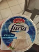 Mängden socker i Ricottina Santa Lucia