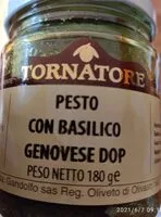Mängden socker i Pesto con basilico genovese DOP
