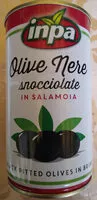 Mängden socker i Olive nere snocciolate in salamoia