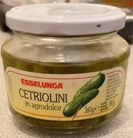 Mängden socker i Cetriolini in agrodolce