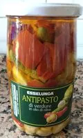 Mängden socker i Antipasto di verdure in olio di oliva
