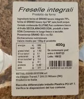 Mängden socker i Freselle integrali