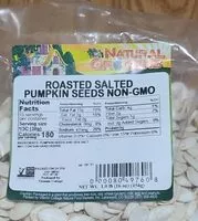 Mängden socker i Roasted Salted Pumpkin Seeds Non-Gmo