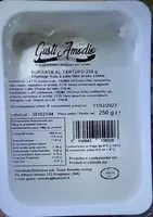 Mängden socker i Burrata à la truffe