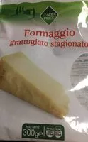 Mängden socker i Formaggio grattugiato stagionato