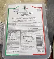 Mängden socker i Italian Mozzarella Treccina