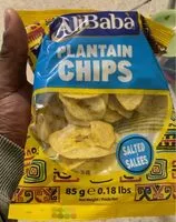 Mängden socker i Plantain chips