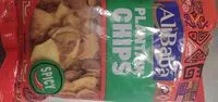 Mängden socker i Plantain chips