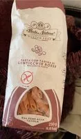 Mängden socker i Pasta con farina di lenticchie rosse