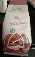 Mängden socker i Pasta con farine di lenticchie rosse