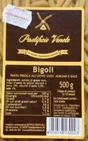 Mängden socker i Bigoli