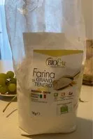 Mängden socker i Farina di grano tenero