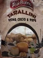 Mängden socker i Tarallini Aroma Cacio e Pepe
