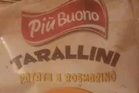 Mängden socker i Tarallini