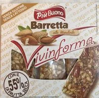 Mängden socker i Barretta alle mandorle