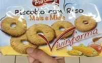 Mängden socker i Biscotti con riso mais e miele
