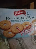 Mängden socker i Biscotto con riso