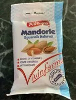 Mängden socker i Mandorle sgusciate naturali