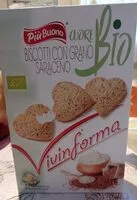 Mängden socker i Biscotti con grano saraceno