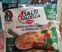 Mängden socker i Ravioli ricotta e spinaci al pomodoro surgelati