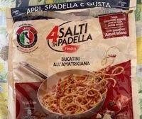 Mängden socker i 4 SALTI IN PADELLA