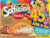 Mängden socker i Sofficini crema dIGPatate e salsiccia più mozzarella