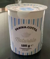 Mängden socker i Panna cotta naturale