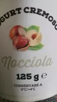 Mängden socker i Yogurt cremoso nocciola