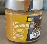 Mängden socker i Crema di arachidi