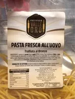 Mängden socker i Pasta fresca all uovo