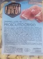 Mängden socker i Cappelletti al prosciutto crudo