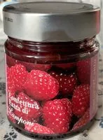 Mängden socker i Confettura extra di lamponi