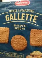 Mängden socker i Gallette