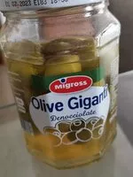 Mängden socker i Olive giganti