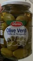 Mängden socker i Olive Verdi Bella di Cerignola